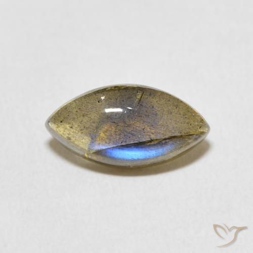 2.38ct Natürlicher Mehrfarbig Labradorit, Marquise, Lichtdurchlässig