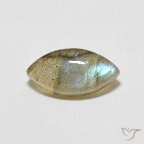 2.30ct Natürlicher Mehrfarbig Labradorit, Marquise, Lichtdurchlässig