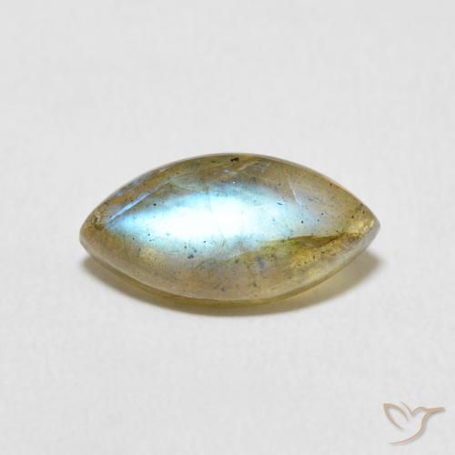 2.51ct Natürlicher Mehrfarbig Labradorit, Marquise, Lichtdurchlässig