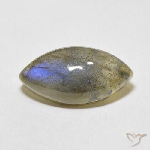 9.71ct Natürlicher Mehrfarbig Labradorit, Marquise, Lichtdurchlässig
