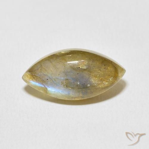 6.90ct Natürlicher Mehrfarbig Labradorit, Marquise, Lichtdurchlässig