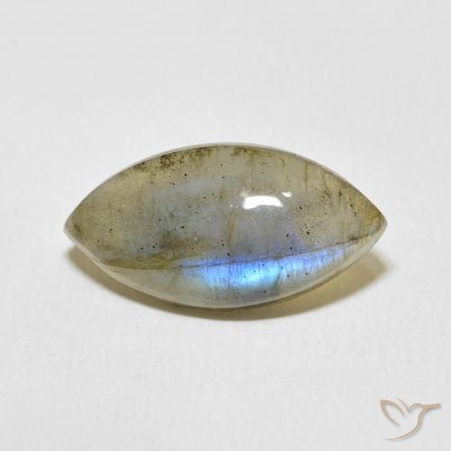 7.70ct Natürlicher Mehrfarbig Labradorit, Marquise, Lichtdurchlässig