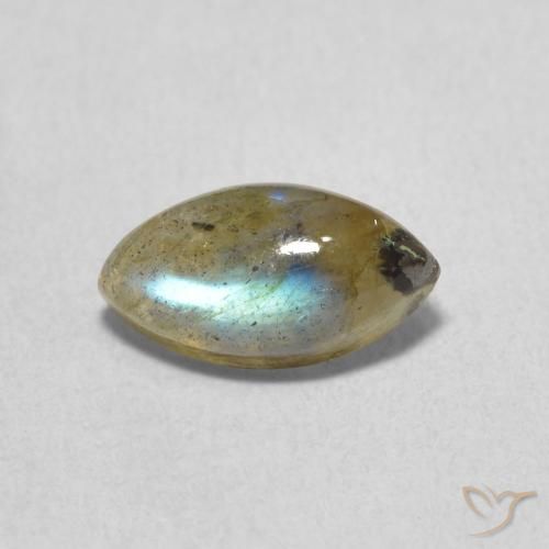 1.66ct Natürlicher Mehrfarbig Labradorit, Marquise, Lichtdurchlässig