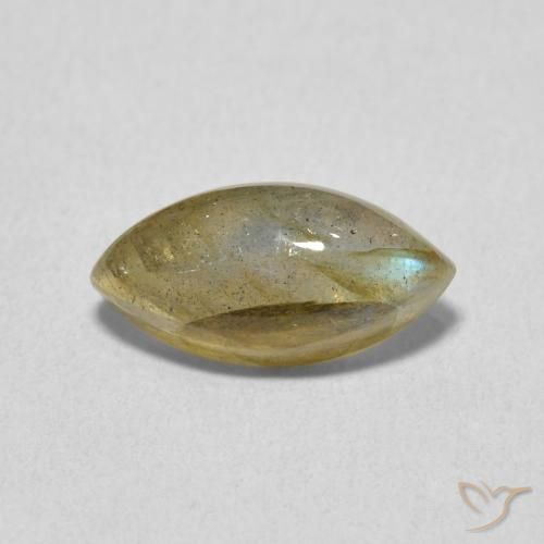 2.32ct Natürlicher Mehrfarbig Labradorit, Marquise, Lichtdurchlässig