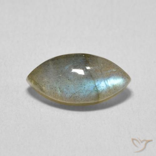 2.47ct Natürlicher Mehrfarbig Labradorit, Marquise, Lichtdurchlässig