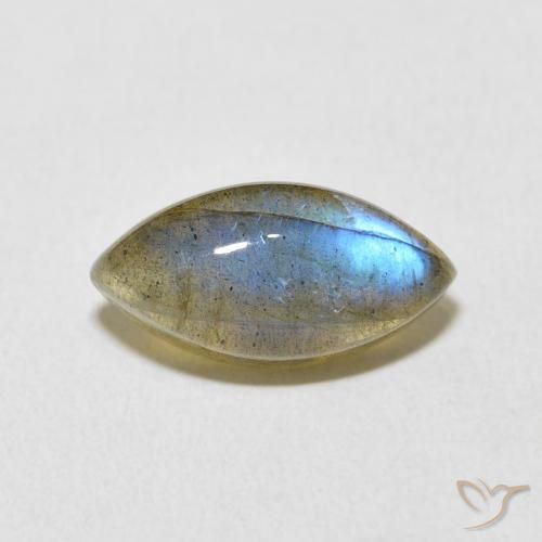 5.11ct Natürlicher Mehrfarbig Labradorit, Marquise, Lichtdurchlässig
