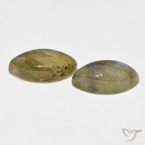 4.70 ct natürliche Mehrfarbig Labradorit-Edelsteine, Marquise, Lichtdurchlässig