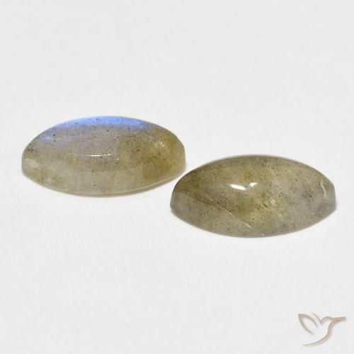 4.72 ct natürliche Mehrfarbig Labradorit-Edelsteine, Marquise, Lichtdurchlässig