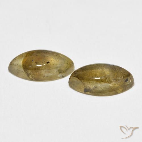 4.38 ct natürliche Mehrfarbig Labradorit-Edelsteine, Marquise, Lichtdurchlässig
