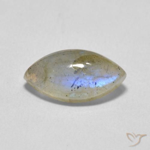 2.52ct Natürlicher Mehrfarbig Labradorit, Marquise, Lichtdurchlässig