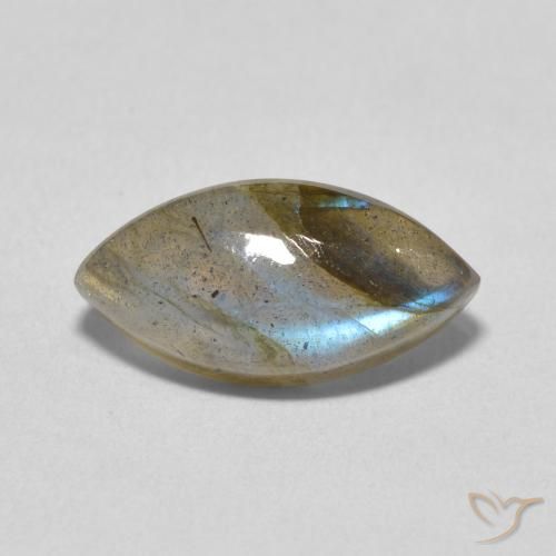 4.93ct Natürlicher Mehrfarbig Labradorit, Marquise, Lichtdurchlässig