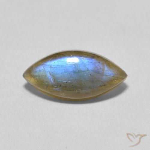 2.76ct Natürlicher Mehrfarbig Labradorit, Marquise, Lichtdurchlässig