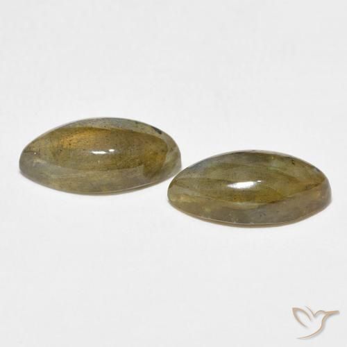 6.63 ct natürliche Mehrfarbig Labradorit-Edelsteine, Marquise, Lichtdurchlässig