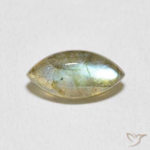 2.54ct Natürlicher Mehrfarbig Labradorit, Marquise, Lichtdurchlässig