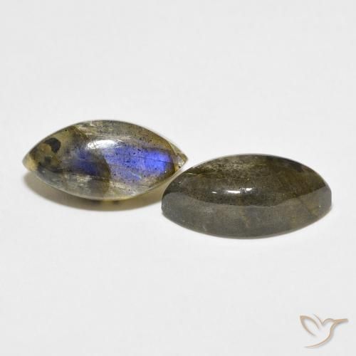 7.98 ct natürliche Mehrfarbig Labradorit-Edelsteine, Marquise, Lichtdurchlässig