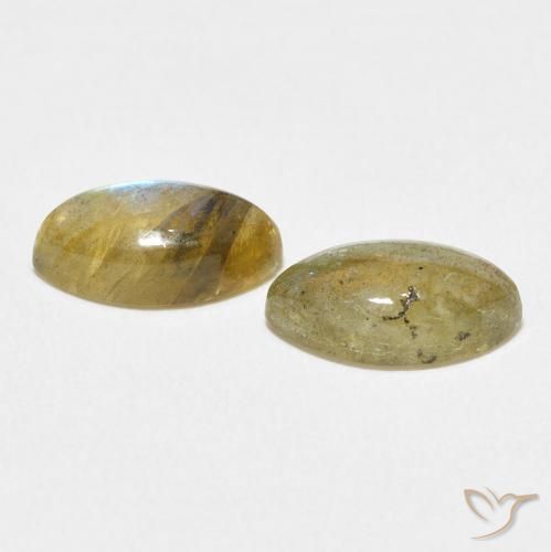 2.85 ct natürliche Mehrfarbig Labradorit-Edelsteine, Marquise, Lichtdurchlässig