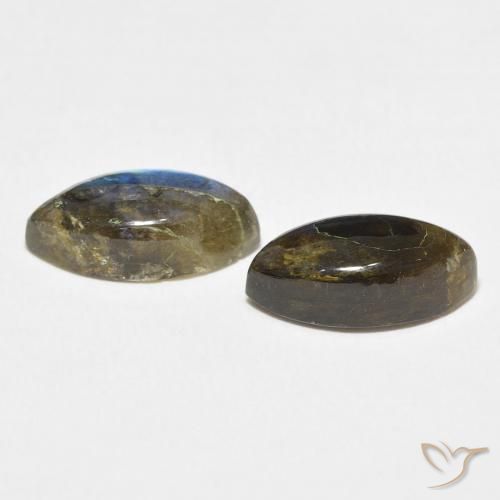 7.04 ct natürliche Mehrfarbig Labradorit-Edelsteine, Marquise, Lichtdurchlässig