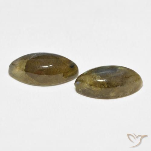 7.12 ct natürliche Mehrfarbig Labradorit-Edelsteine, Marquise, Lichtdurchlässig