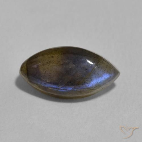2.25ct Natürlicher Mehrfarbig Labradorit, Marquise, Lichtdurchlässig
