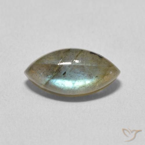 2.71ct Natürlicher Mehrfarbig Labradorit, Marquise, Lichtdurchlässig
