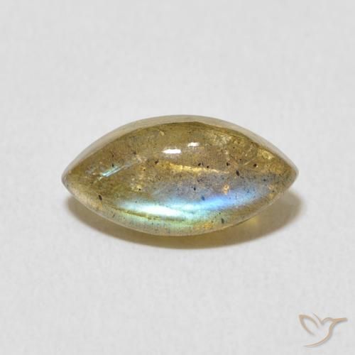 2.23ct Natürlicher Mehrfarbig Labradorit, Marquise, Lichtdurchlässig
