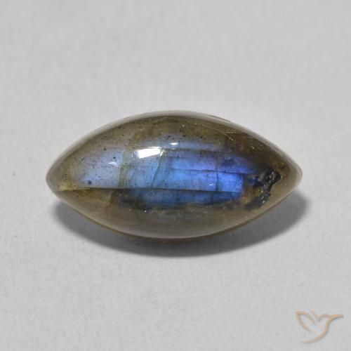5.25ct Natürlicher Mehrfarbig Labradorit, Marquise, Lichtdurchlässig