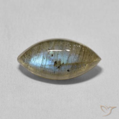3.61ct Natürlicher Mehrfarbig Labradorit, Marquise, Lichtdurchlässig