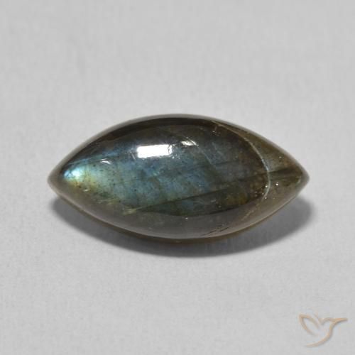 5.02ct Natürlicher Mehrfarbig Labradorit, Marquise, Lichtdurchlässig