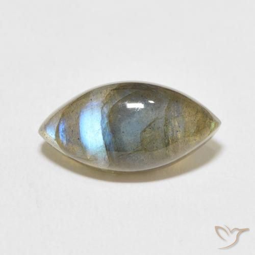 5.27ct Natürlicher Mehrfarbig Labradorit, Marquise, Lichtdurchlässig