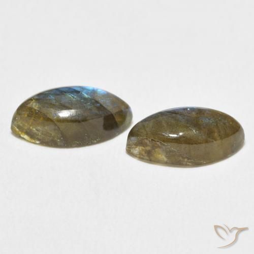 4.86 ct natürliche Mehrfarbig Labradorit-Edelsteine, Marquise, Lichtdurchlässig