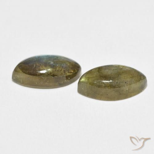 4.61 ct natürliche Mehrfarbig Labradorit-Edelsteine, Marquise, Lichtdurchlässig