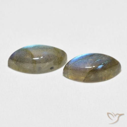 4.75 ct natürliche Mehrfarbig Labradorit-Edelsteine, Marquise, Lichtdurchlässig