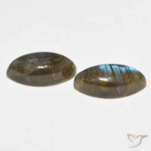 9.99 ct natürliche Mehrfarbig Labradorit-Edelsteine, Marquise, Lichtdurchlässig