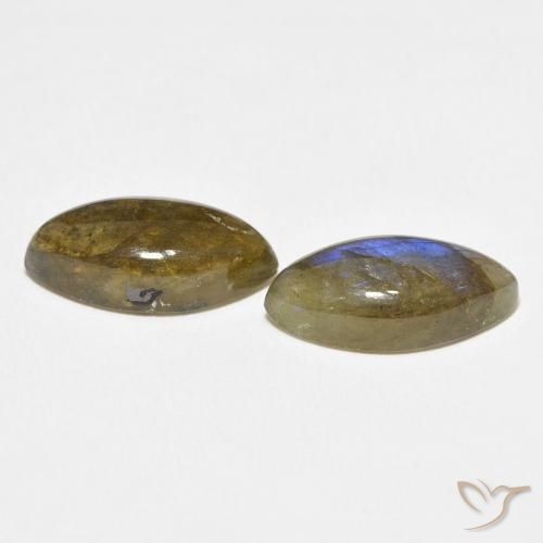9.23 ct natürliche Mehrfarbig Labradorit-Edelsteine, Marquise, Lichtdurchlässig