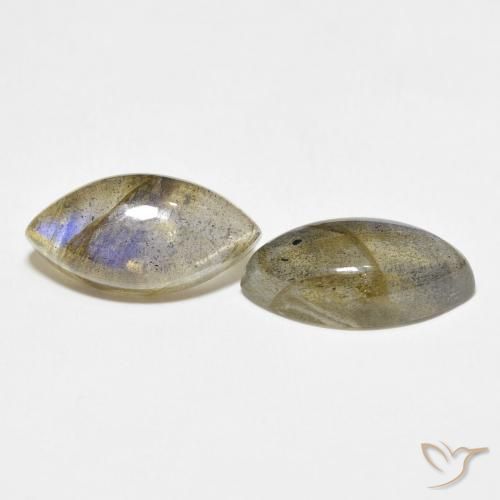 10.02 ct natürliche Mehrfarbig Labradorit-Edelsteine, Marquise, Lichtdurchlässig