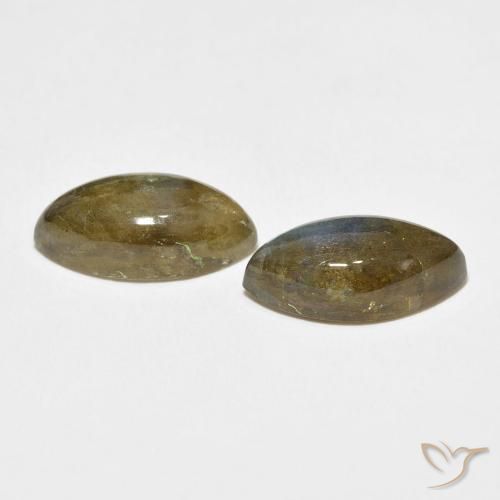 10.36 ct natürliche Mehrfarbig Labradorit-Edelsteine, Marquise, Lichtdurchlässig