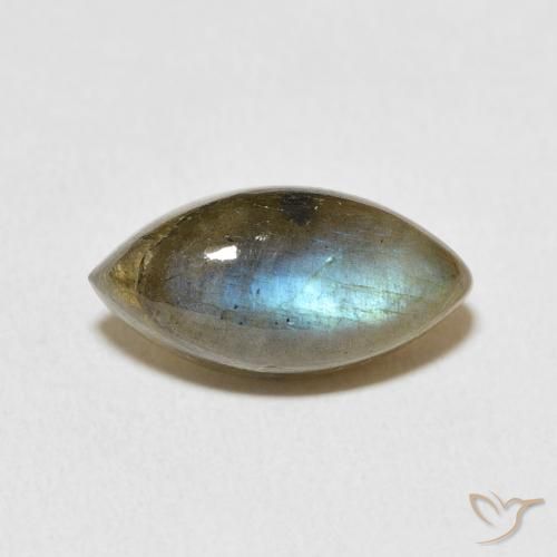 5.45ct Natürlicher Mehrfarbig Labradorit, Marquise, Lichtdurchlässig