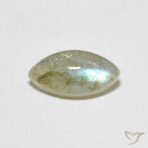 1.32ct Natürlicher Mehrfarbig Labradorit, Marquise, Lichtdurchlässig
