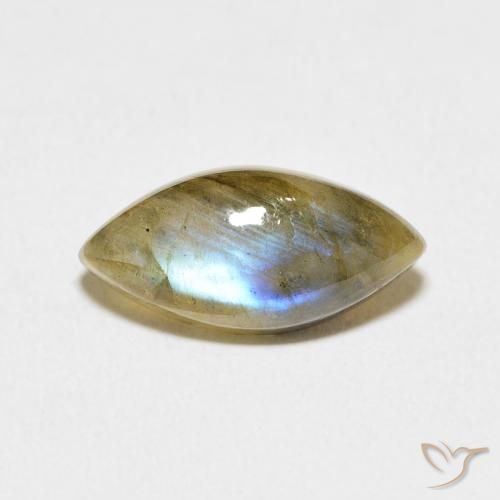 4.70ct Natürlicher Mehrfarbig Labradorit, Marquise, Lichtdurchlässig