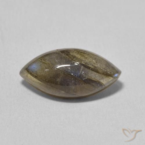 3.25ct Natürlicher Mehrfarbig Labradorit, Marquise, Lichtdurchlässig