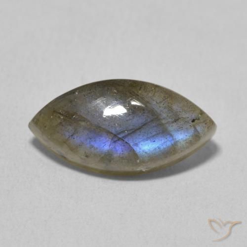 4.91ct Natürlicher Mehrfarbig Labradorit, Marquise, Lichtdurchlässig