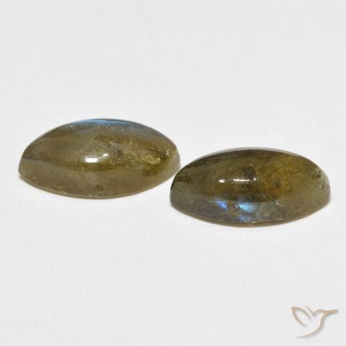 7.44 ct natürliche Mehrfarbig Labradorit-Edelsteine, Marquise, Lichtdurchlässig