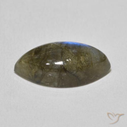 9,17 ctw natürlicher Mehrfarbig Labradorit, Marquise, Lichtdurchlässig