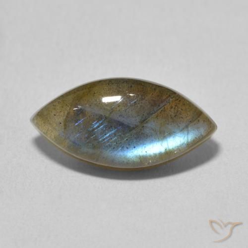 4.70ct Natürlicher Mehrfarbig Labradorit, Marquise, Lichtdurchlässig