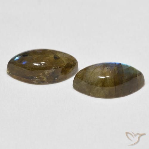 4.77 ct natürliche Mehrfarbig Labradorit-Edelsteine, Marquise, Lichtdurchlässig