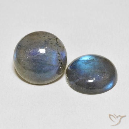 14.24 ct natürliche Mehrfarbig Labradorit-Edelsteine, Runden, Lichtdurchlässig