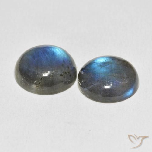 14.24 ct natürliche Mehrfarbig Labradorit-Edelsteine, Runden, Lichtdurchlässig