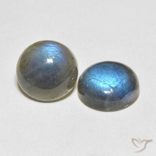 12.21 ct natürliche Mehrfarbig Labradorit-Edelsteine, Runden, Lichtdurchlässig