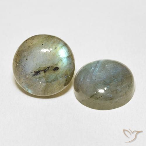 16.03 ct natürliche Mehrfarbig Labradorit-Edelsteine, Runden, Lichtdurchlässig