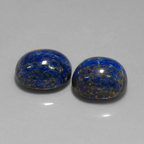 ct natürliche blauer Lapislazuli-Edelsteine, Oval Schliff, Lichtundurchlässig